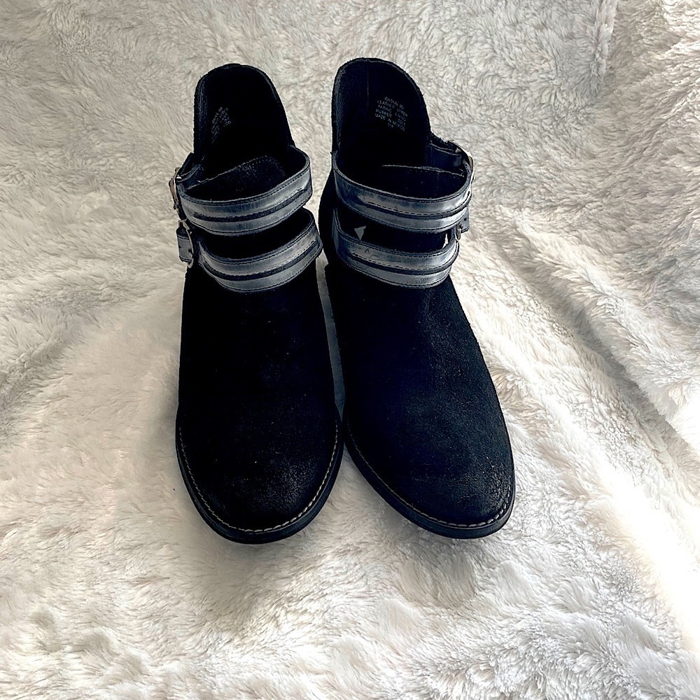 Steve Madden Raskal Black Leather Boot